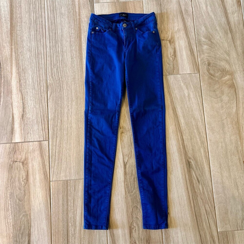 Celebrity Pink Jayden Skinny Jeans Womens Juniors 1/25 Dark Wash Blue